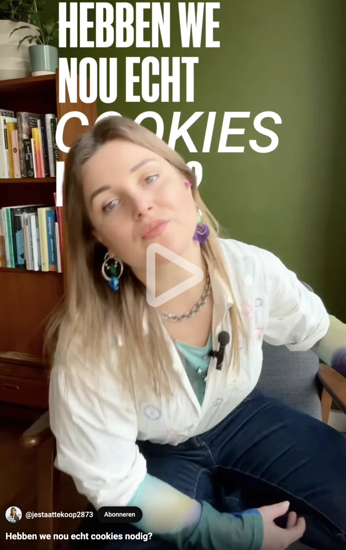 Hebben we nou echt cookies nodig?